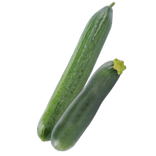 Komkommer of courgette